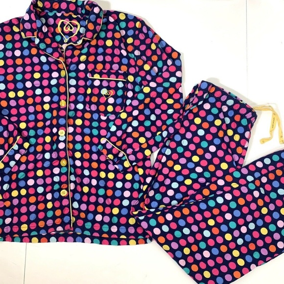 Other - Victoria's Secret Colorful Polka Dots Pajamas